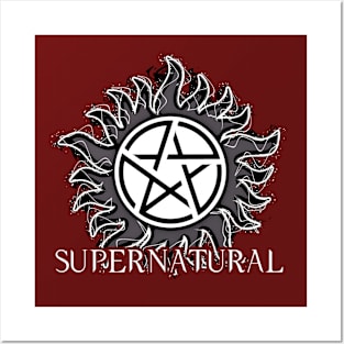 Supernatural Logo 2 Posters and Art